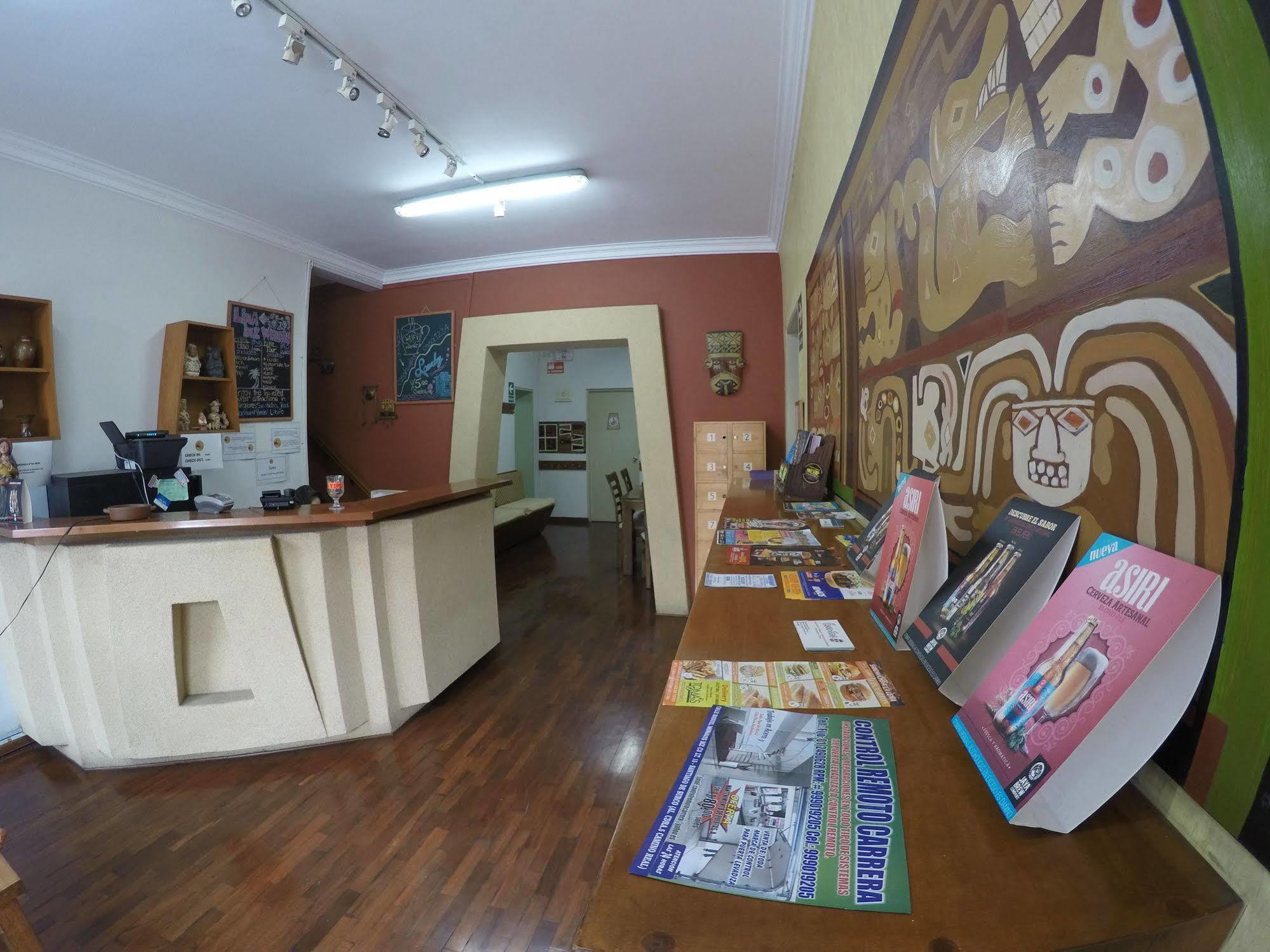Casa Hualpa Hostel Lima Eksteriør bilde